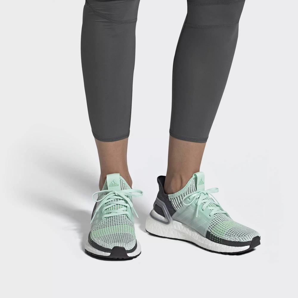 Adidas Ultraboost 19 Tenis Para Correr Verdes Para Mujer (MX-79219)